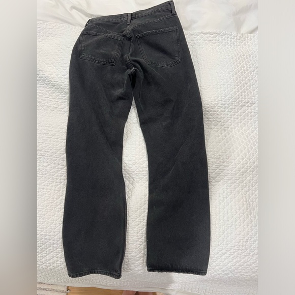 Aritzia/Agolde black straight leg jeans - Picture 3 of 4